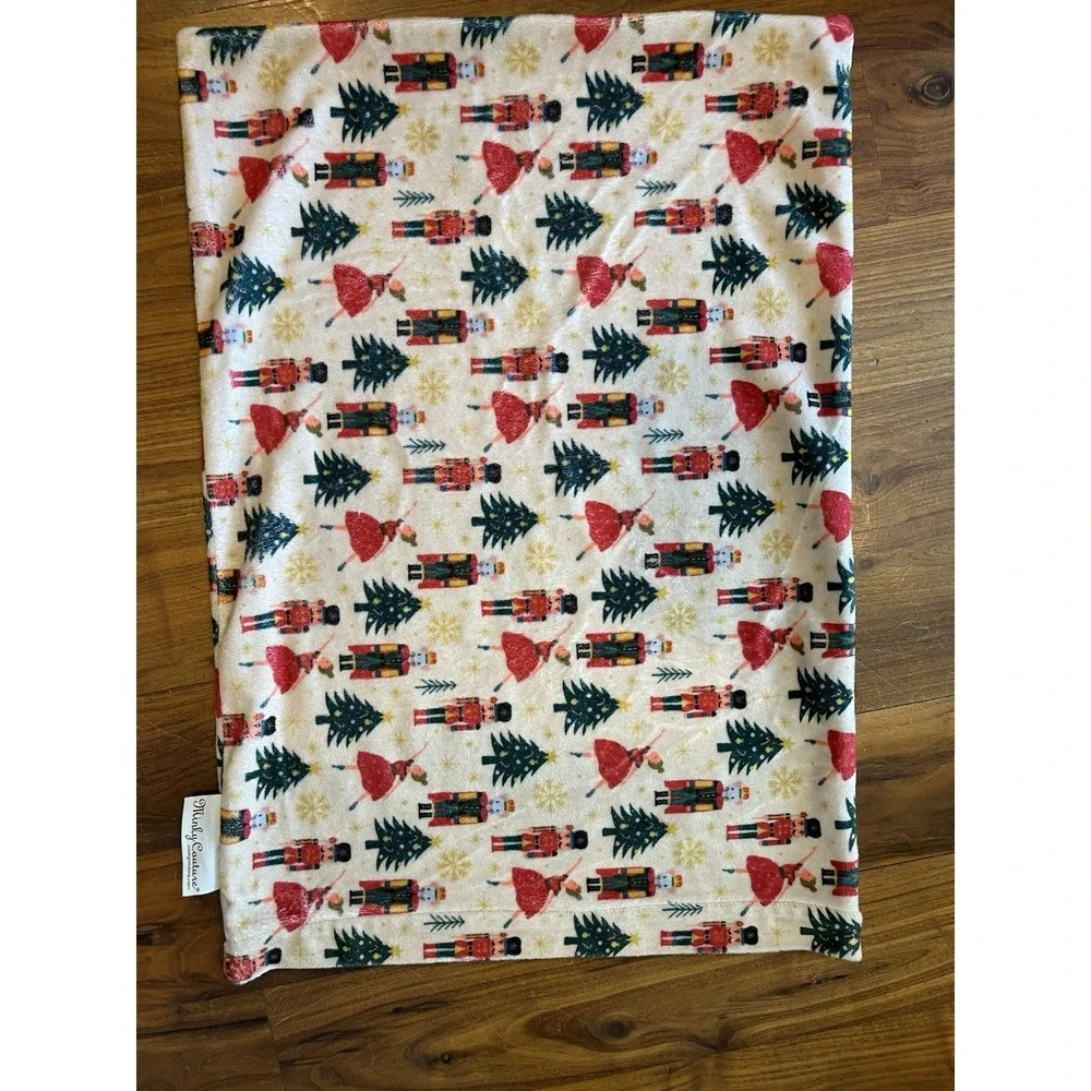 Minky Couture Nutcracker Christmas Holiday Standard Pillow Case